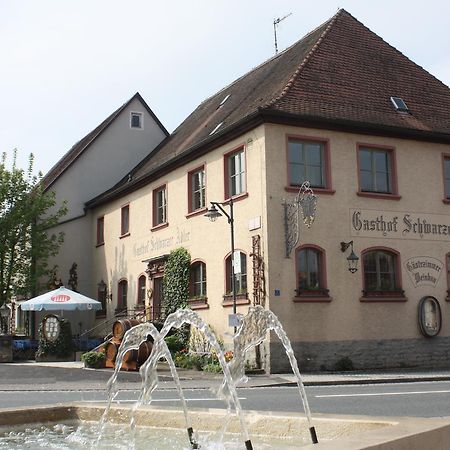 Schwarzer Adler - Hotel Garni Ipsheim Kültér fotó